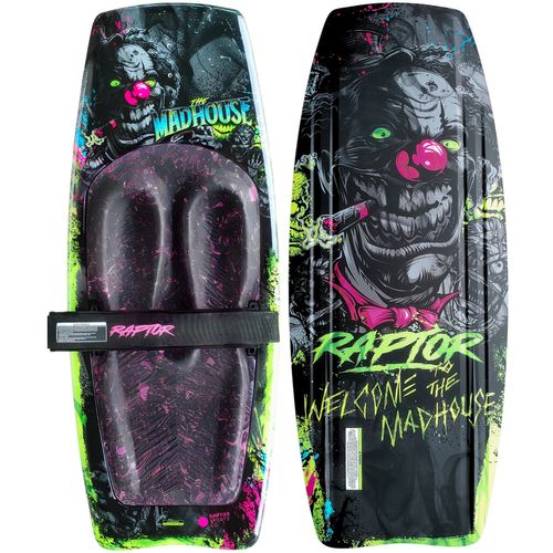 Raptor 2027 Welcome to the Madhouse Kneeboard With Hook