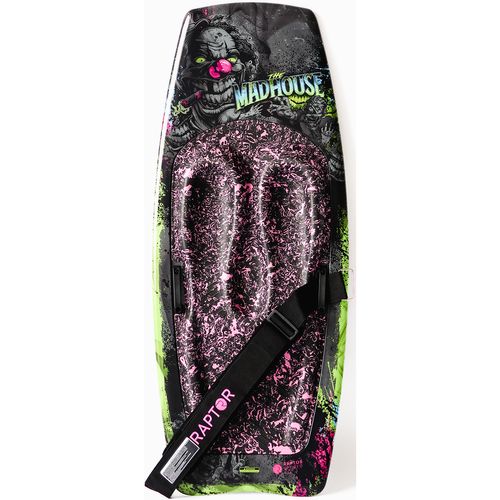 Raptor 2027 Welcome to the Madhouse Kneeboard With Hook