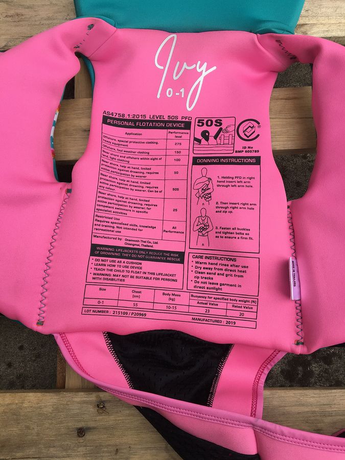 Ivy 2020 Junior GiRLS vest W/Collar 0-1 - Sample 109