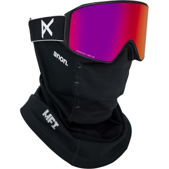 Anon 2026 M4 Goggles (Cylindrical) (Low Bridge) + Bonus Lens + MFI Face Mask