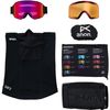 Anon 2026 M4 Goggles (Cylindrical) (Low Bridge) + Bonus Lens + MFI Face Mask