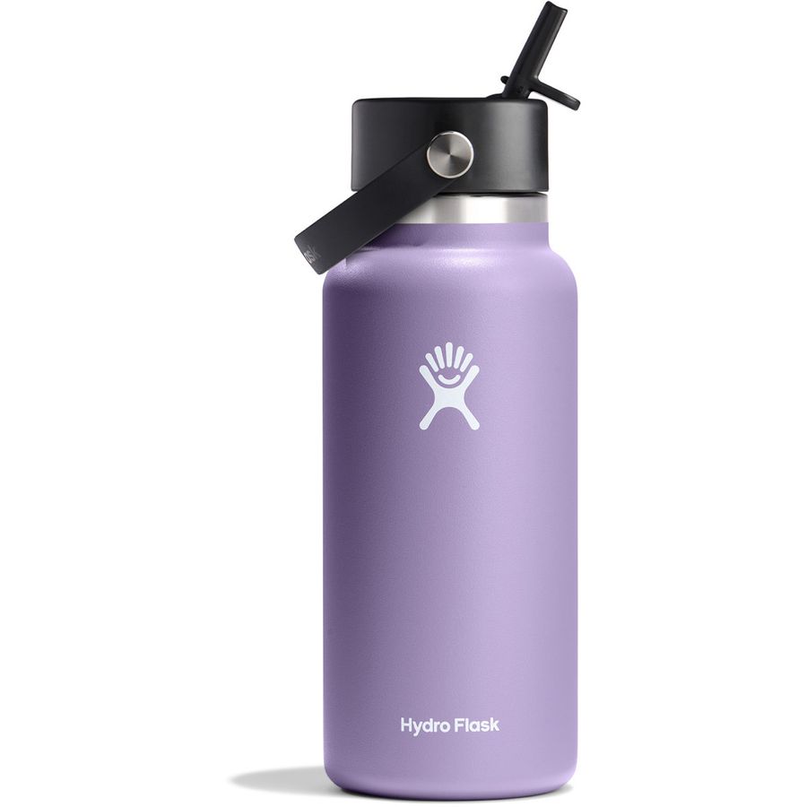 Hydro Flask 32oz (946mL) Wide Mouth with Flex Straw Cap Water Bottle