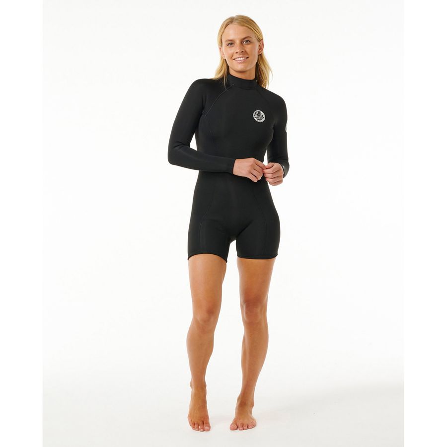 Rip Curl 2025 G-Bomb 2mm L/Sl B/Zip Springsuit