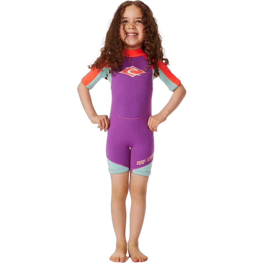 Rip Curl 2025 Groms Omega B/Zip Springsuit