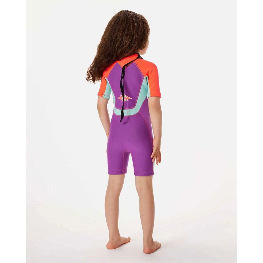 Rip Curl 2025 Groms Omega B/Zip Springsuit