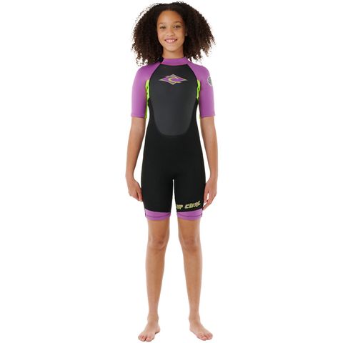 Rip Curl 2026 Girls Omega B/Zip Springsuit