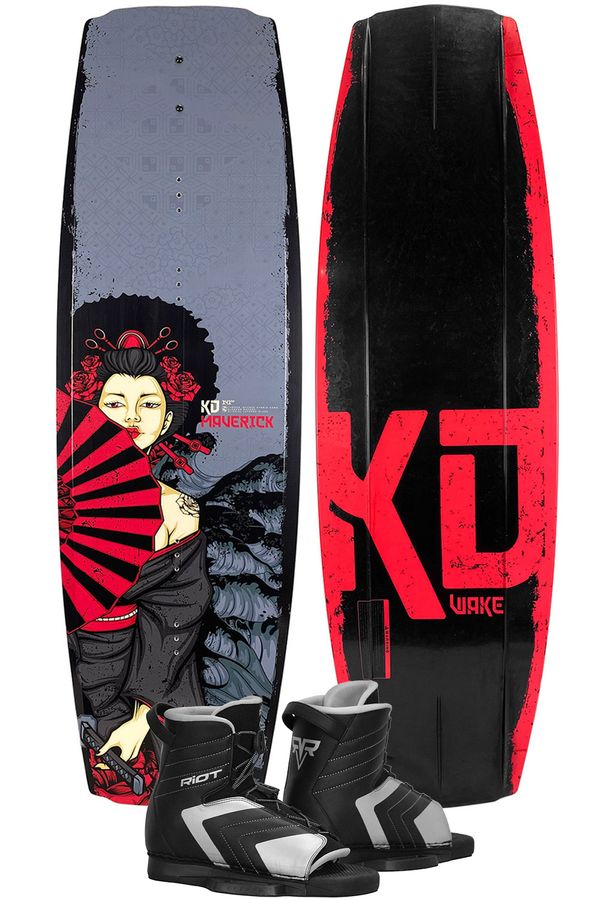 KD 2025 Maverick Wakeboard with Riot Boots