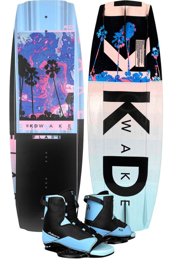 KD 2025 Flare Ladies Wakeboard with Allure Boots