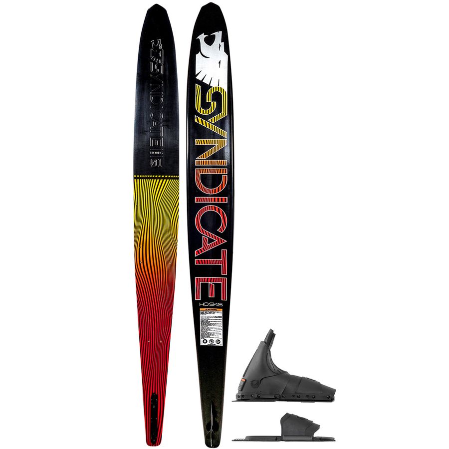 HO 2025 Syndicate Works 01 Slalom Ski with Animal Boot & Fixed RTP