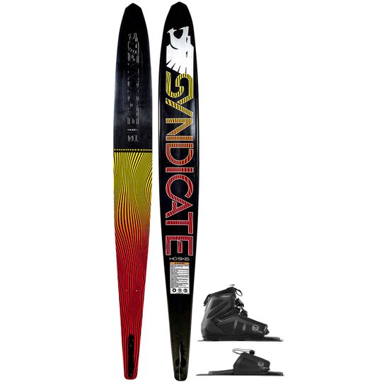 HO 2025 Syndicate Works 01 Slalom Ski with Stance 130 Boot & RTP