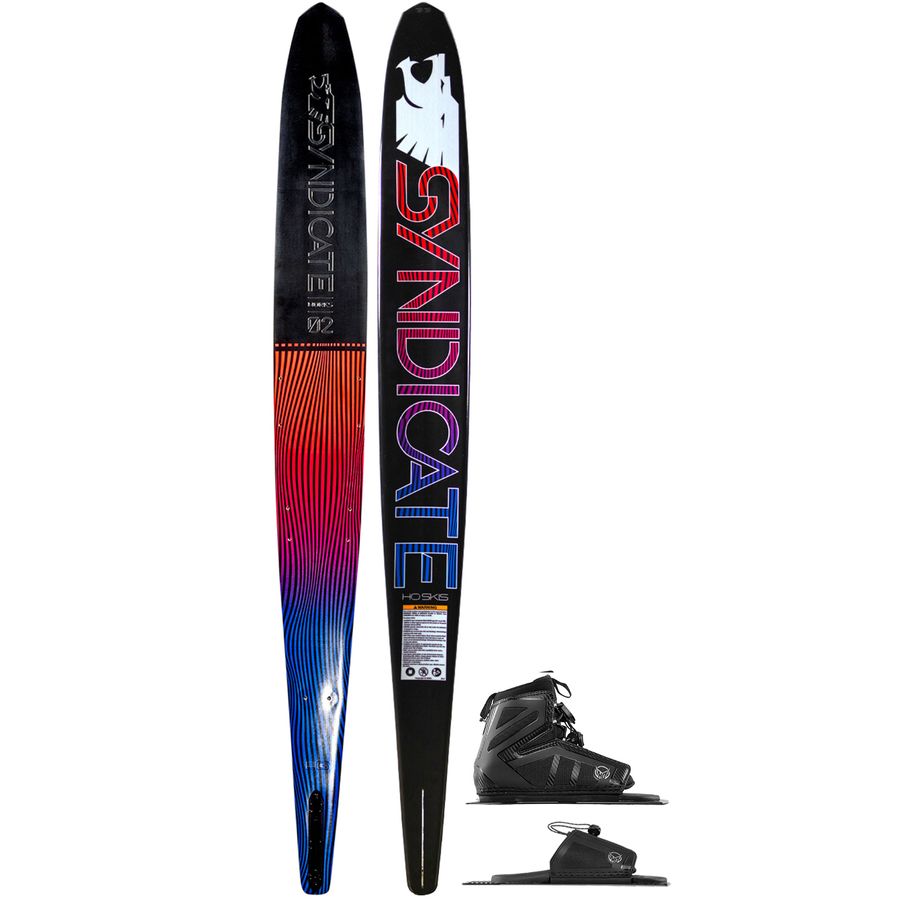 HO 2025 Syndicate Works 02 Slalom Ski with Stance 130 Boot & RTP