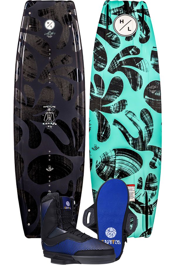 Hyperlite 2025 Capitol Loaded Wakeboard with Capitol Boots