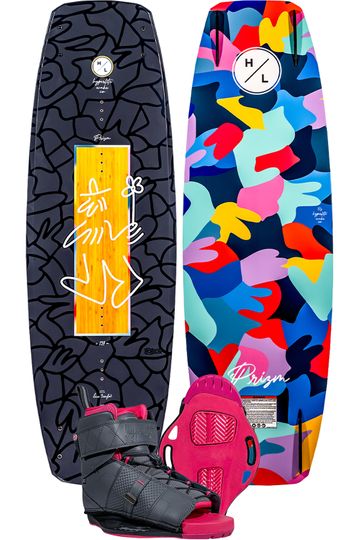 Hyperlite 2025 Prizm Ladies Wakeboard with Viva Boots