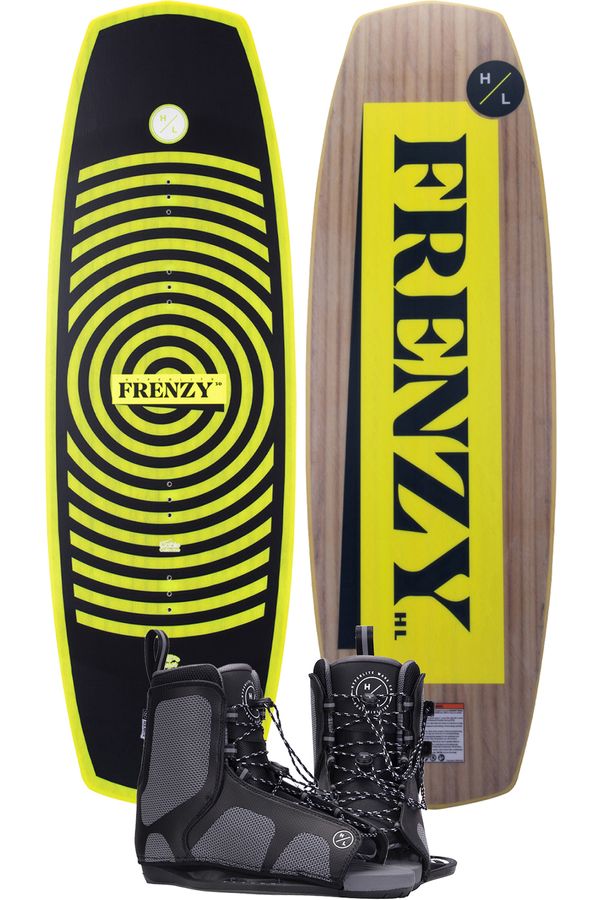 Hyperlite 2025 Frenzy Jnr Wakeboard with Remix Jnr Boots