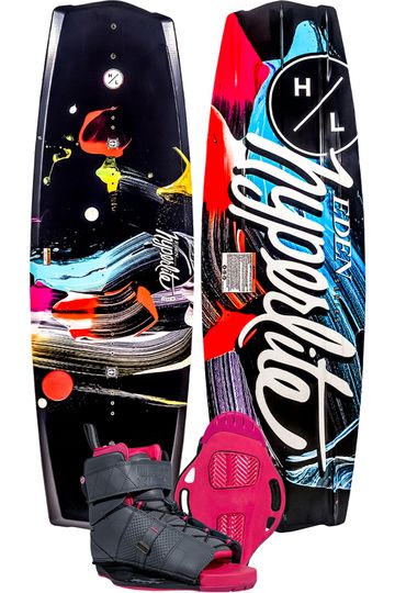 Hyperlite 2025 Eden Ladies Wakeboard with Viva Boots