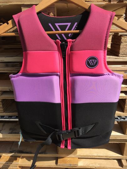 Wavelength 2020 VOGUE VEST - Pink/Black Size 6. C126