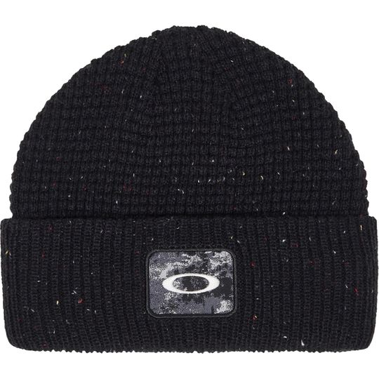 Oakley 2025 Ellipse Patch Waffle Beanie