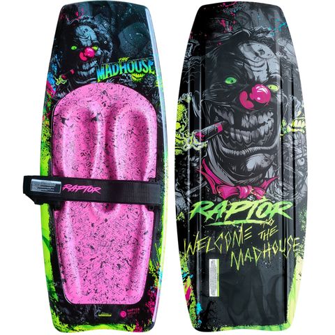Raptor 2026 Welcome to the Madhouse Kneeboard With Hook