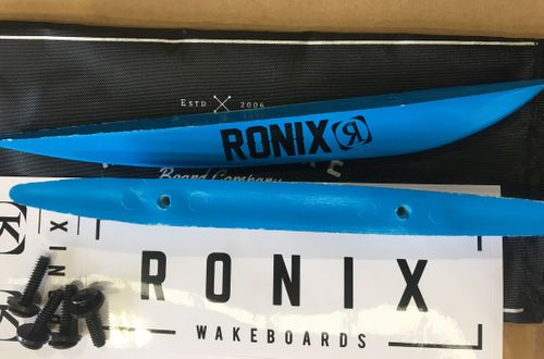 Ronix Ronix Free Agent Wakeboard Fins X2  0.8 inch Blue. (C194)