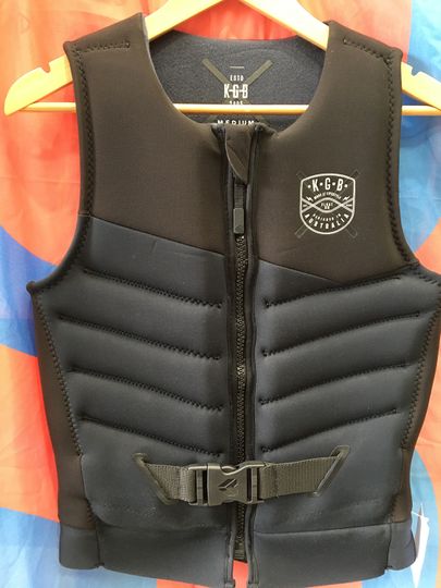 KGB 2023 CONTROL VEST Black Med (Sample). C184