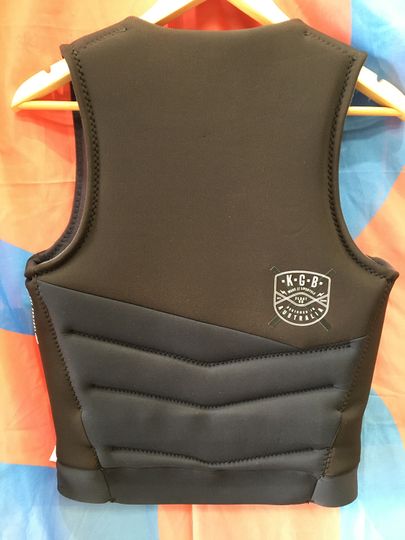 KGB 2023 CONTROL VEST Black Med (Sample). C184