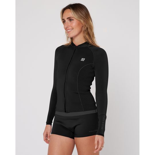 Follow 2026 Front Zip Ladies Wetty Top