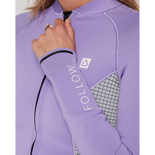 Follow 2026 Front Zip Ladies Wetty Top