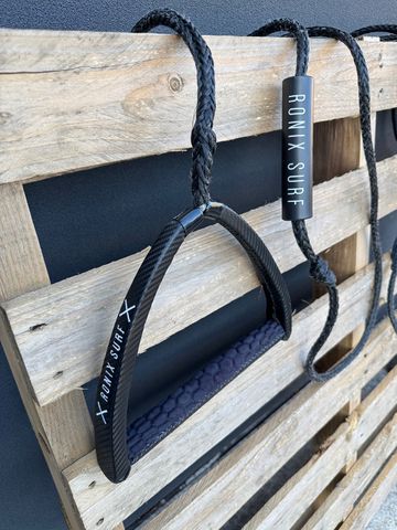 Ronix 2025 CARBON spinner SURF ROPE + HANDLE - Used (C107)