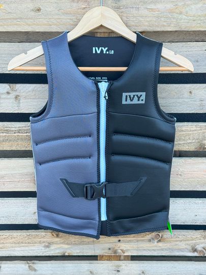 Ivy 2025 IVY CAPRI VEST CHARCOAL / BLACK 8 - NON APPROVED Sample(C132)