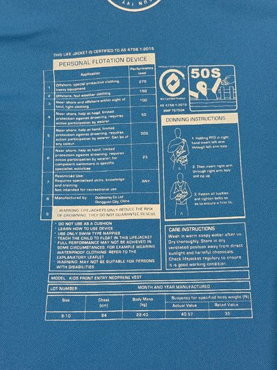 Ivy 2025 JNR GIRLS VEST Krispy Kreme 8-10 - NON APPROVED (C24)