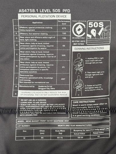 Ronix 2025 PROJECT Vest MED - NON APPROVED (C111)