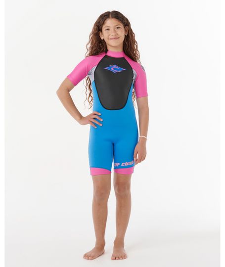 Rip Curl 2026 Girls Omega B/Zip Springsuit