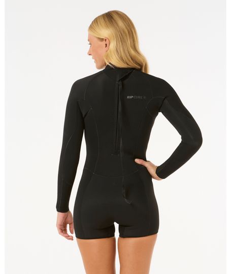 Rip Curl 2026 Womens Dawn Patrol 2mm B/Zip L/SL Springsuit