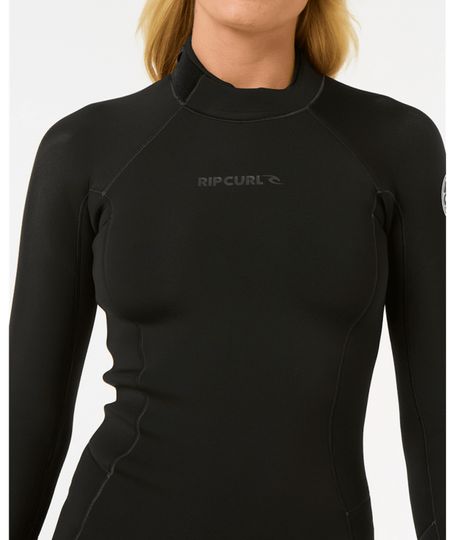 Rip Curl 2026 Womens Dawn Patrol 2mm B/Zip L/SL Springsuit
