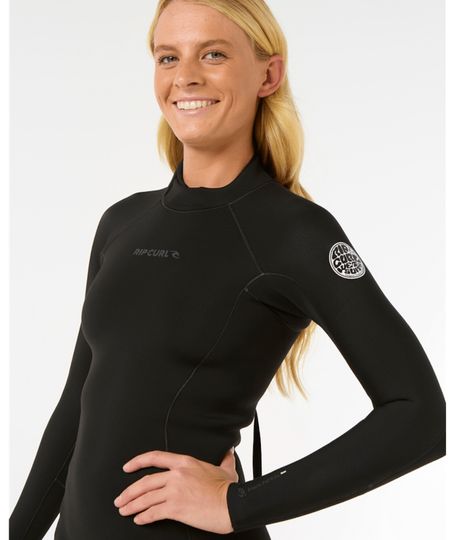 Rip Curl 2026 Womens Dawn Patrol 2mm B/Zip L/SL Springsuit