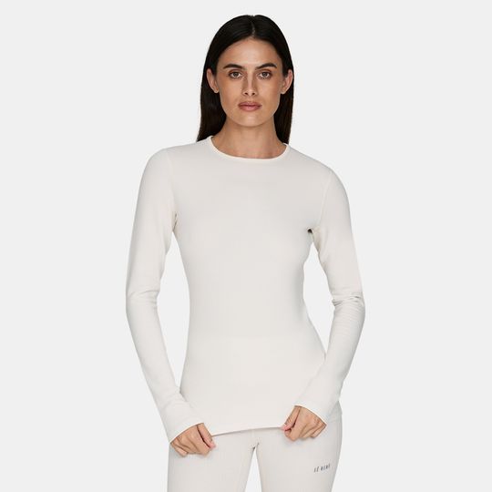 Le Bent 2026 Womens Heavyweight Grid Fleece Crew