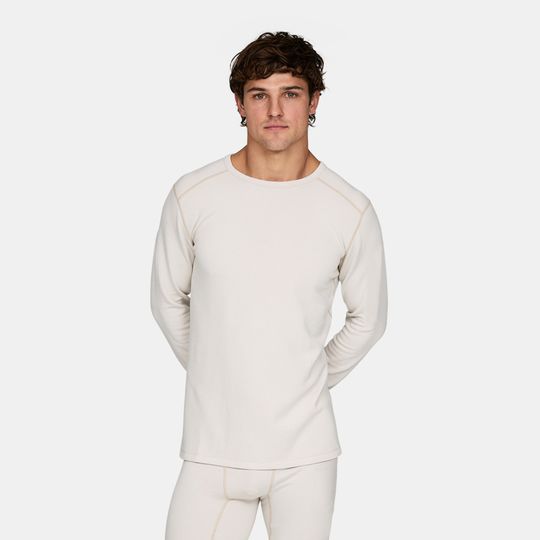 Le Bent 2026 Mens Heavyweight Grid Fleece Crew