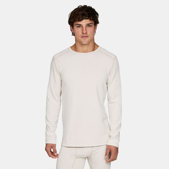 Le Bent 2026 Mens Heavyweight Grid Fleece Crew