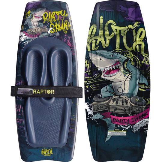 Raptor 2027 Party Shark Kneeboard with Hook