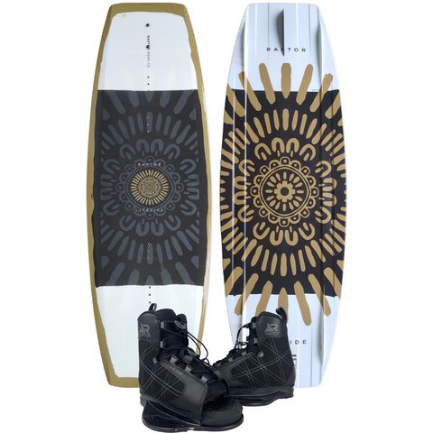 Raptor 2025 Liteside Ladies Wakeboard with 2026 Control Boots