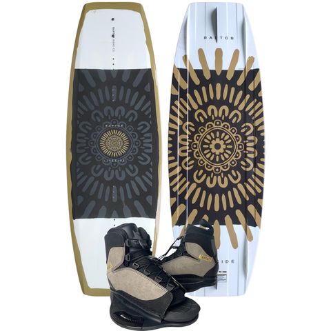 Raptor 2025 Liteside Ladies Wakeboard with 2026 Haze Boots