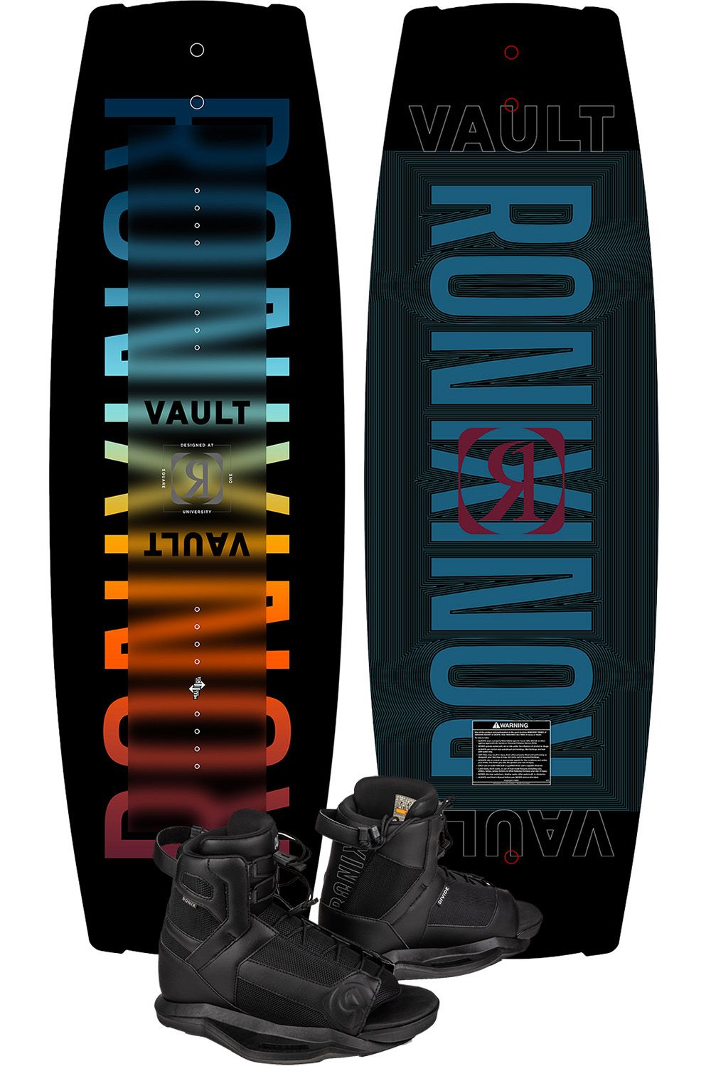 Photo of Ronix 2026 Vault Wakeboard With Divide Boots by Ronix