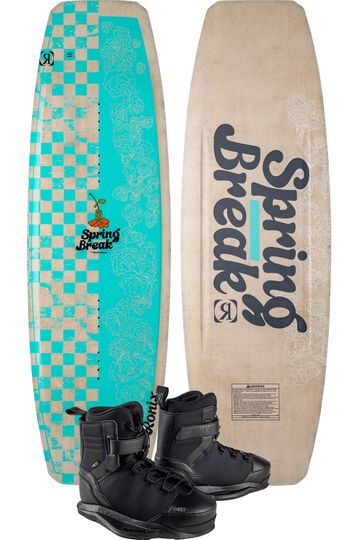 Ronix 2026 Spring Break Ladies Cable Park Wakeboard with Footprint Boots