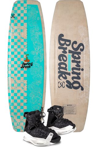 Ronix 2026 Spring Break Ladies Cable Park Wakeboard with Halo Boots