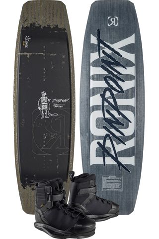 Ronix 2026 Pinpoint-S Cable Park Wakeboard with Footprint Boots