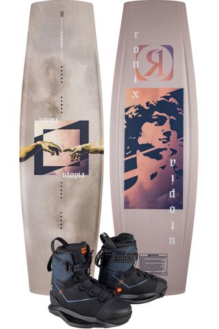 Ronix 2026 Utopia Cable Park Wakeboard with Kinetik Project Boots