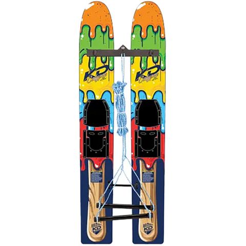 KD 2026 Calypso Combo Trainer Skis with Bar, Rope &amp; Handle