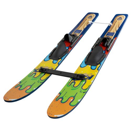 KD 2027 Calypso Combo Trainer Skis with Bar, Rope & Handle