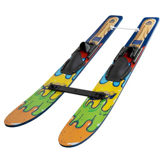 KD 2026 Calypso Combo Trainer Skis with Bar, Rope & Handle