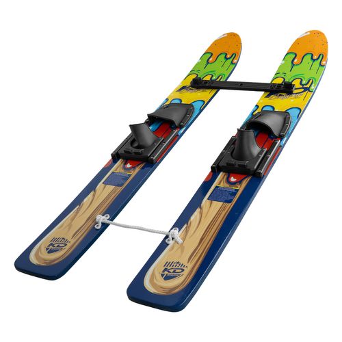 KD 2027 Calypso Combo Trainer Skis with Bar, Rope & Handle